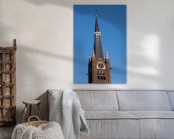 Kerktoren Liduina Basiliek, Schiedam by Jan Sluijter