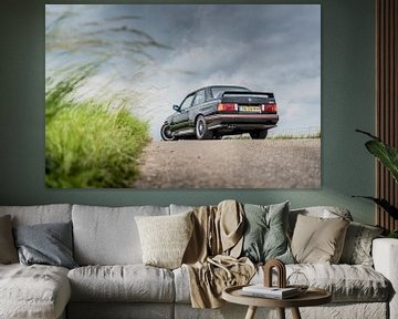 BMW e30 Wandbild, BMW Leinwanddruck, bmw e30 Poster, BMW