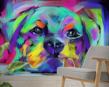 Dog Hug by Go van Kampen