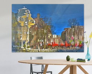 Kubuswoningen en Spaansekade, Rotterdam van Frans Blok