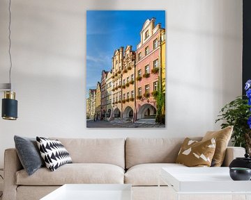 JELENIA GÓRA Baroque Tenement Houses with Arcades by Melanie Viola