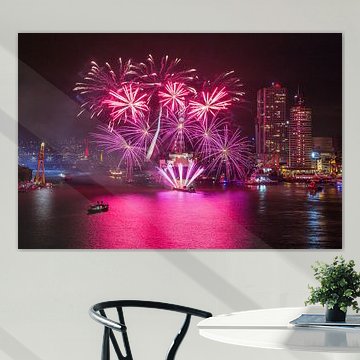 Feuerwerk World Port Tage 2016 in Rotterdam