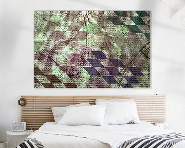 Graphic pattern - Harlequin by Rietje Bulthuis