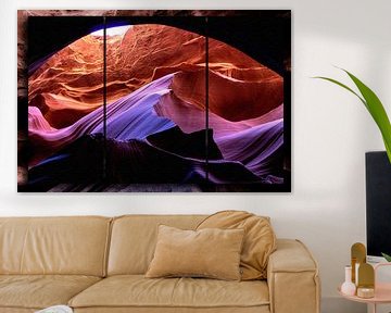 Triptyque - Antelope Canyon sur Christine Nöhmeier