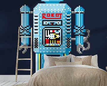 Retro Robot by Nele VdM