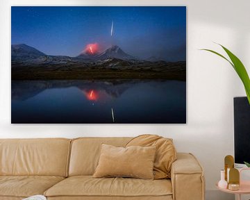 Falling Star Volcano in Kamchatka by Tomas van der Weijden