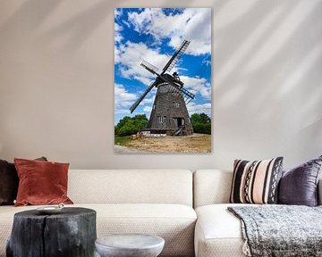 Die Windmühle in Benz auf der Insel Usedom von Rico Ködder
