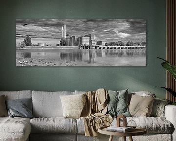 Panorama IJssel power station Zwolle by Anton de Zeeuw