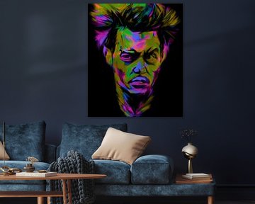Johnny Depp Pop Art PUR Serie No.3 van Felix von Altersheim