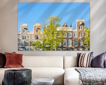 Amsterdam-traditionelle alte Gebäudefassaden an den Kanälen von Sjoerd van der Wal