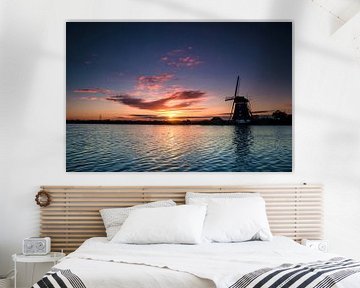 Dutch Windmill by Sunrise  by Ricardo Bouman Photography
