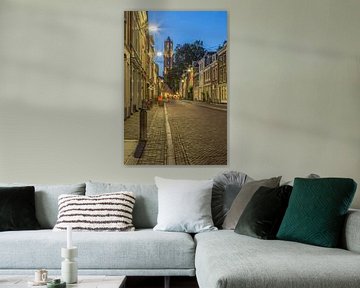Tour du Dom à Utrecht vue de la Korte Nieuwstraat - 1 sur Tux Photography