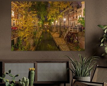 Nieuwegracht in Utrecht in de avond - 13 van Tux Photography