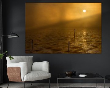 Golden sunrise sur Arjan van de Logt