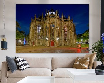 Achterkant Grote Kerk Dordrecht