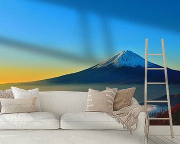 Japan - der Mount Fuji bei Sonnenaufgang von Roger VDB