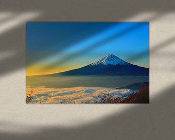 Japan - der Mount Fuji bei Sonnenaufgang von Roger VDB