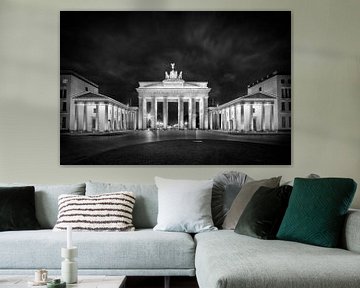 BERLIN Brandenburg Gate | Monochrome