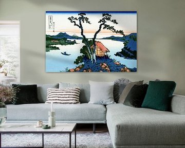 Das Suwa See im Shinano, Japan - Katsushika Hokusai von Roger VDB