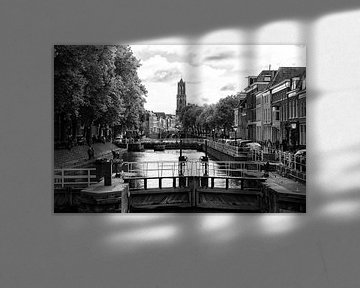 Domturm Utrecht vom Bemuurde Weerd aus gesehen (1) von De Utrechtse Grachten