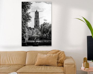 Domturm Utrecht vom Bemuurde Weerd aus gesehen (2) von De Utrechtse Grachten