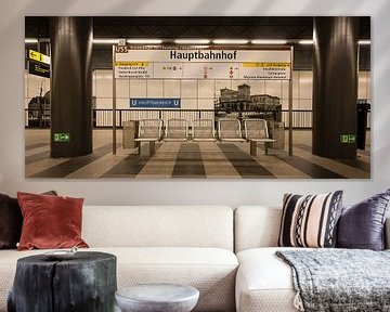 Berlin - Hauptbahnhof subway station by Maarten de Waard