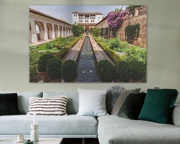 The GeneralifeLeisure villa of the sultans , Granada by Fotografiecor .nl