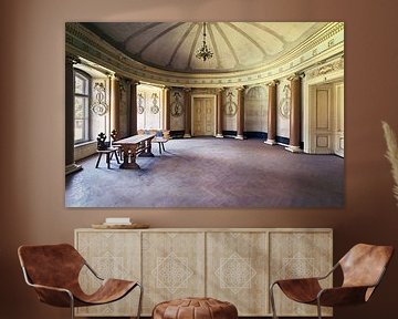 Room in Abandoned Palace. by Roman Robroek