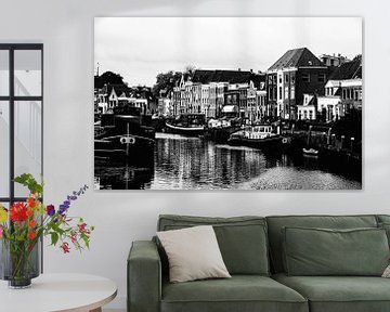 Stadsgezicht Zwolle  van Kunst van Karin