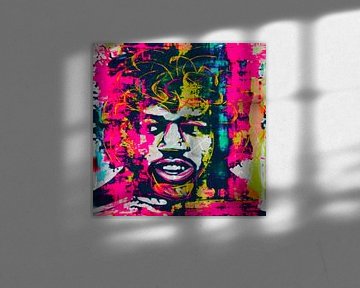 Jimi Hendrix Pop Art 0920016 von Felix von Altersheim
