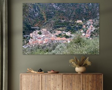 het dorpje Airole (Italië)