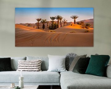 Oasis in Merzouga, Morocco by Rietje Bulthuis