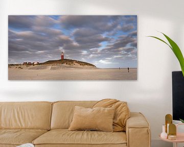 Panorama lighthouse Texel