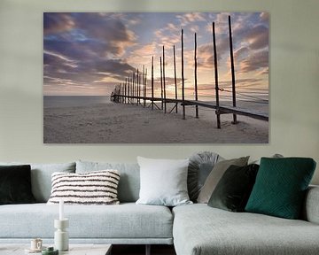 Jetty for the ferry from Texel to Vlieland by John Leeninga