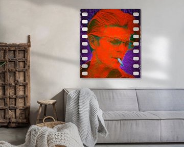 David Bowie Orange Pop Art PUR Serie von Felix von Altersheim