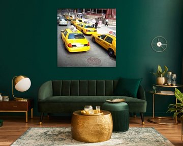 New York Taxi - Yellow Cab von Niels van Houten