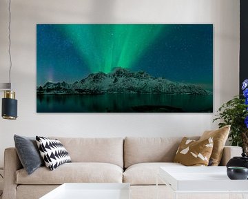 Lumières de Nord, lumière polaire ou Aurora Borealis sur Sjoerd van der Wal Photographie