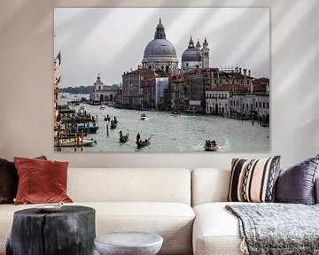 Grand Canal - Venice - Italy van STEVEN VAN DER GEEST