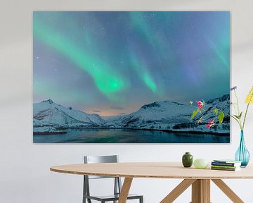 Nordlichter, Polarlicht oder Aurora Borealis von Sjoerd van der Wal