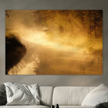 Zonsopkomst boven de Langesloot 