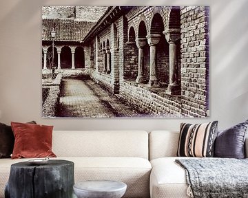 Kloostergang in Utrecht by Jan van der Knaap