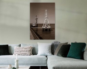 Ferris wheel Scheveningen von Lucky Hendriksen