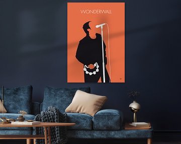 No023 MY Oasis Minimal Music Poster von Chungkong Art