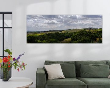 San Gimignano en omgeving - Toscane - Italie - panorama van Jeroen(JAC) de Jong