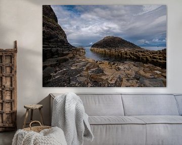 basalt zuilen 1 - Isle of Staffa - Schotland van Jeroen(JAC) de Jong