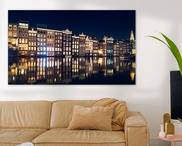 Amsterdam by night van Niels Keekstra