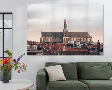 Haarlem: St. Bavo  skyline. by Olaf Kramer