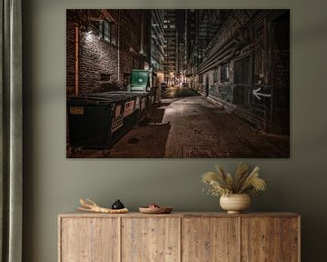 ruelle de Chicago sur Photo Wall Decoration