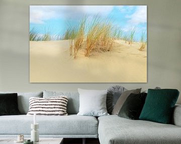 Helmet grass in sand dunes van 7Horses Photography