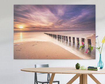 Long exposure at the beach by Niels Barto